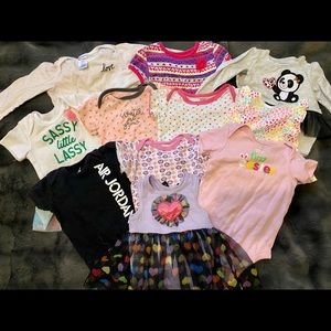 Baby girl clothes.